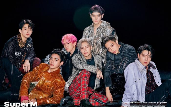 “슈퍼 시너지 통했다” SuperM, 美 빌보드 200 차트 1위 기염!