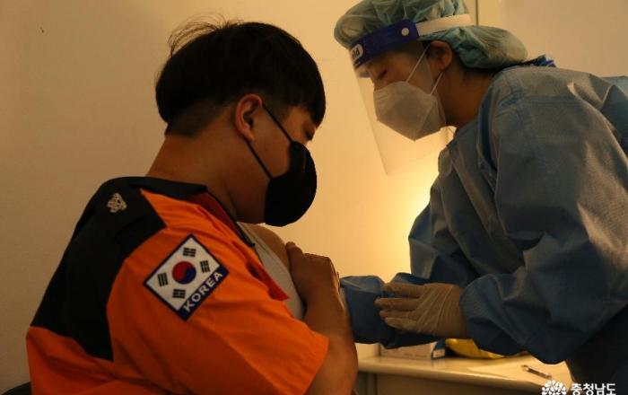 충남소방, 집단면역 형성 ‘고지 눈앞’