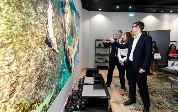 삼성전자, 싱가포르에 ‘더 월’ 쇼룸 열고 동남아 시장 본격 공략