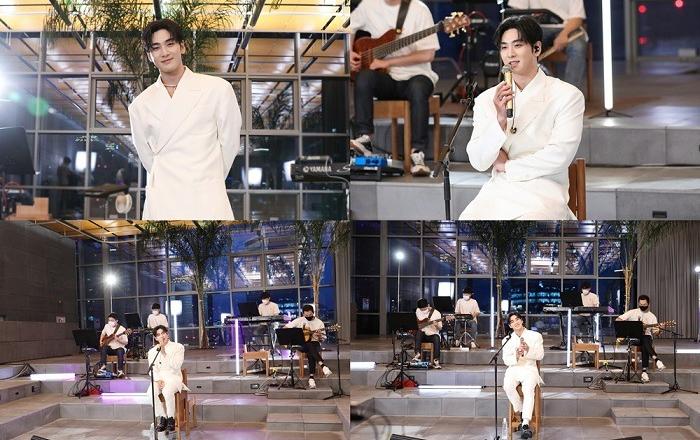 뉴이스트 백호, 온택트로 빛난 생일 버스킹 공연 ‘BAEKHOn21’ 성료!