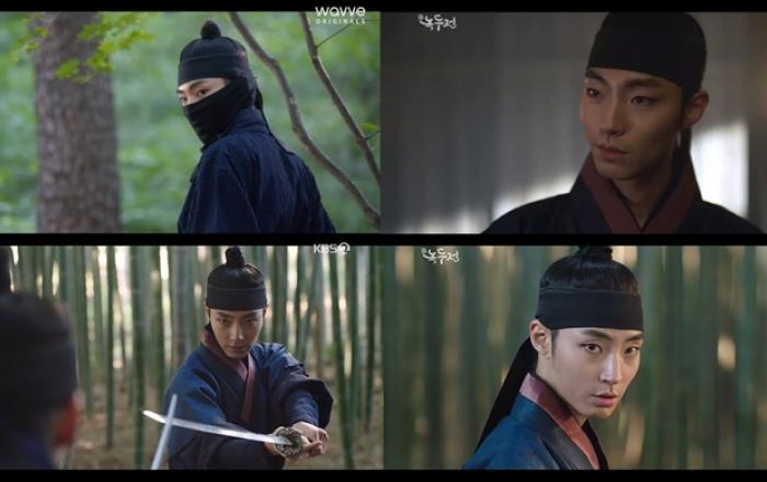‘녹두전’ 황인엽, 의문의 자객 매력 더한 날카로운 눈빛 + 강렬한 액션