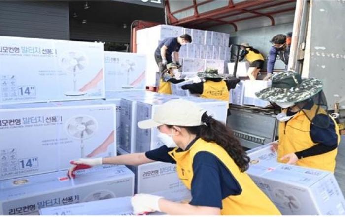 지속되는 폭염 속 에너지취약계층  1만 5천가구에 냉방용품 긴급지원 