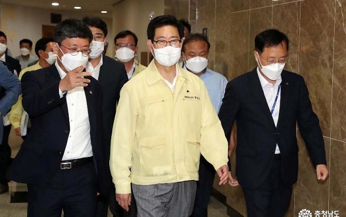 ‘충남공항건설’ 등 균형발전사업 국비 요청