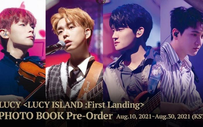 밴드 루시, 데뷔 첫 포토북 출시…단독 콘서트 비하인드 담았다!