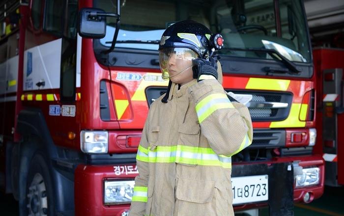 경기도, 전국 최초 개발 ‘핸즈프리 소방 헬멧용 통신 장치’ 특허 취득