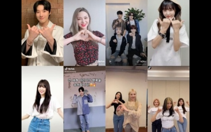 에버글로우, 유니세프 프로미스 댄스 챌린지 핫한 반응..우즈→모모랜드 참여