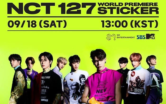 NCT 127, 정규 3집 'Sticker' 발매 기념 컴백쇼 18일 개최!
