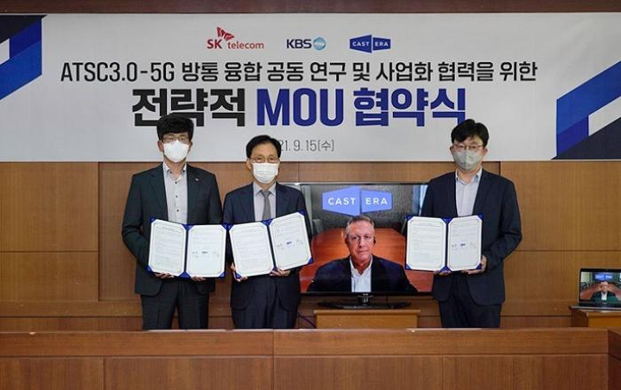 SKT, KBS-캐스트닷에라와 손잡고 방송 송출 플랫폼 혁신한다