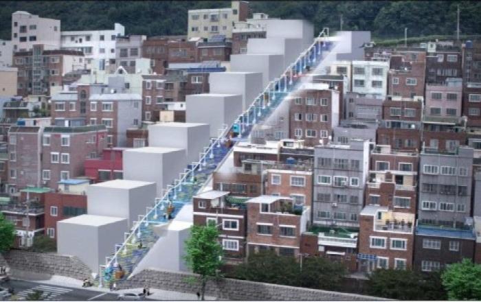 부산 서구 동대신2동, '192칸 소망계단'에 모노레일 설치