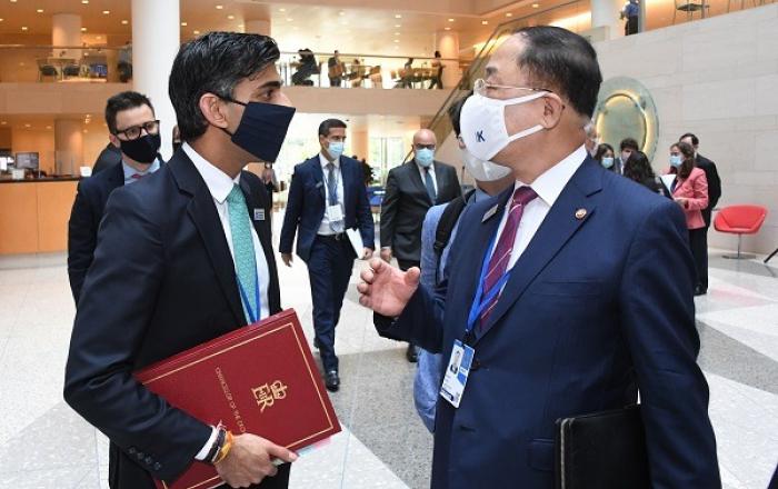 홍남기 부총리 G20 회의서 “질서있는 복원, 정상화, 전환 필요” 강조 
