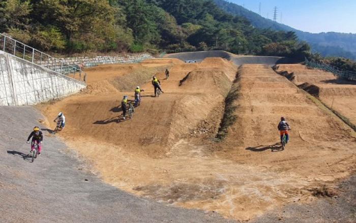 BMX경기장 정비완료
