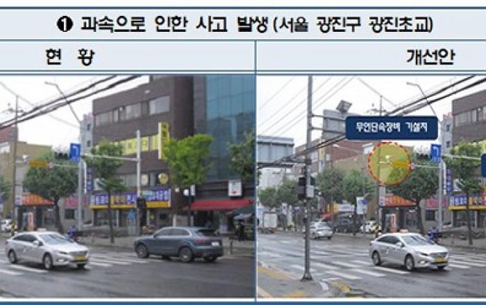 교통사고 다발 어린이보호구역에 무인단속장비 우선 설치