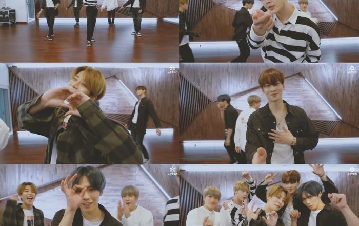 아스트로, 입덕유발 ‘Blue Flame’ 스페셜 안무 영상 깜짝 공개!