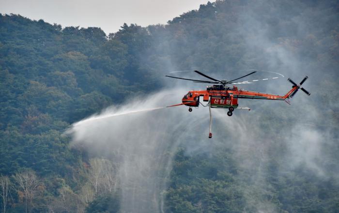 산림청, 산불진화헬기 확충으로 대형산불 대응체계 강화