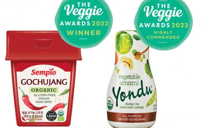 샘표 유기농 고추장과 요리에센스 연두, 영국 베지 어워드 수상