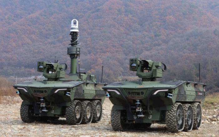 한화에어로스페이스, 첨단 다목적무인차량 미군 대상 성능 시연