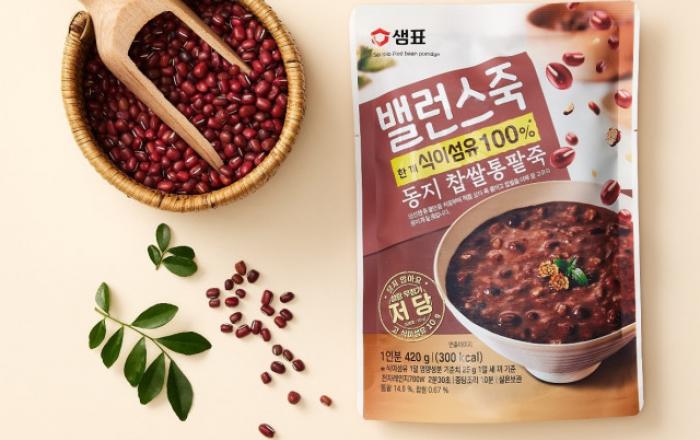 샘표, 밸런스죽 ‘동지 찹쌀통팥죽’ 동지 앞두고 인기