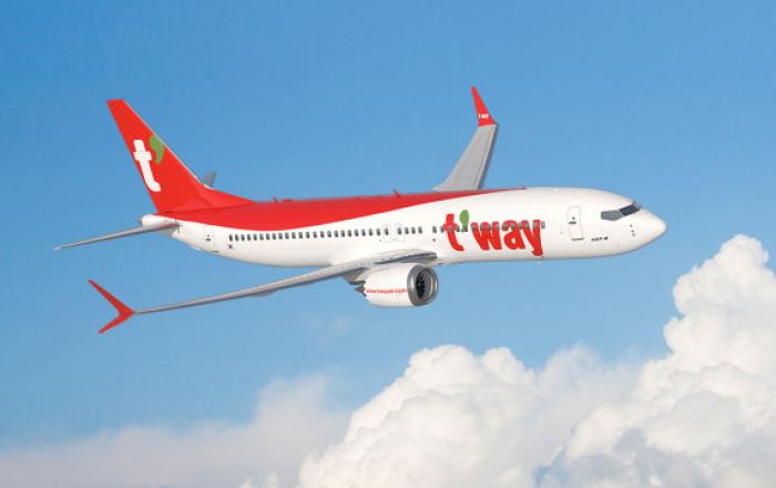 티웨이항공, 차세대·친환경 항공기 B737-8 도입하며 ESG 경영 본격화