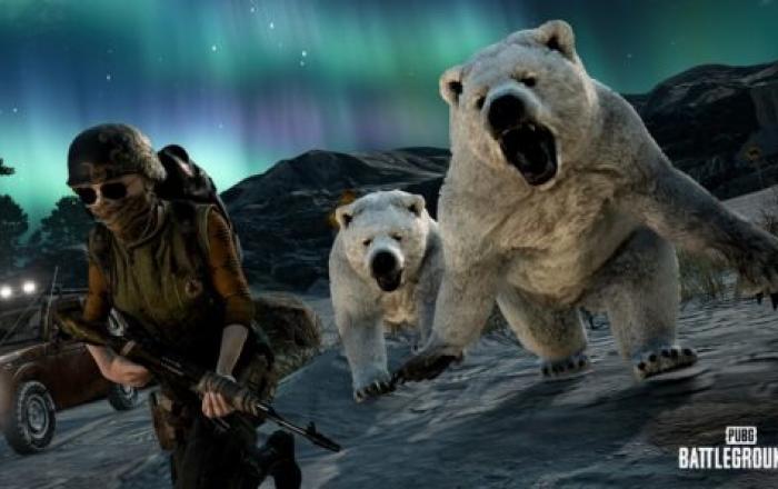 배틀그라운드, 비켄디 맵에 신규 크리처 ‘곰’ 추가