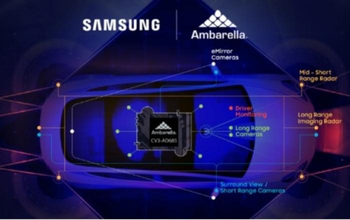 삼성전자, 암바렐라와 자율주행 차량용 5나노 반도체 생산 협력