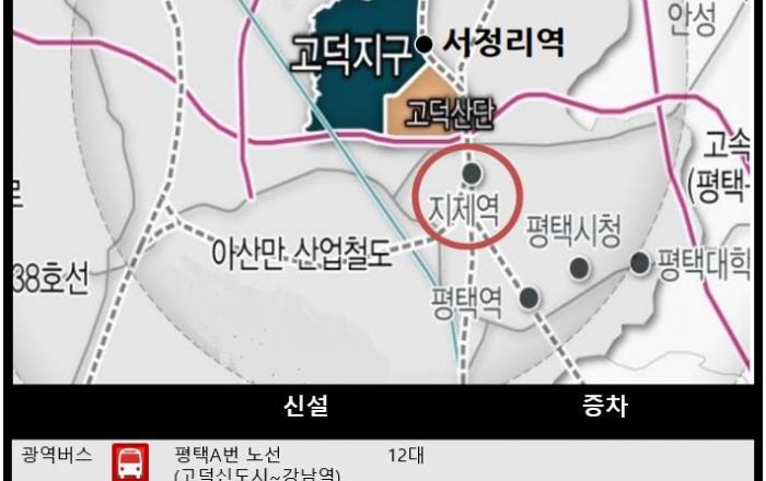 경기도 요청으로 평택 고덕신도시, 강남역행 광역버스 신설 등 8개 사업 추진