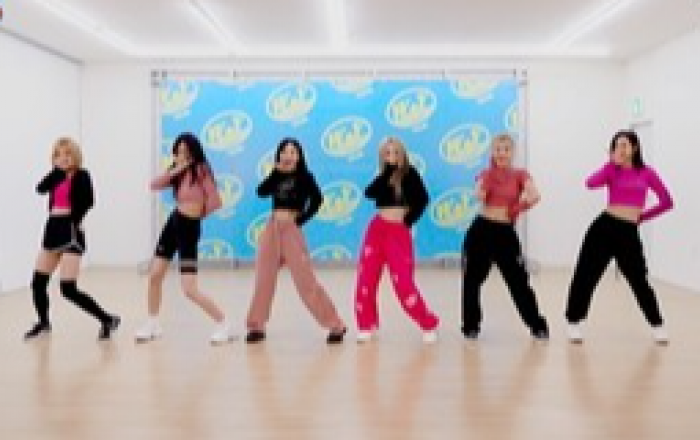 걸그룹 트라이비, 연습실 영상도 남들과는 다르게…