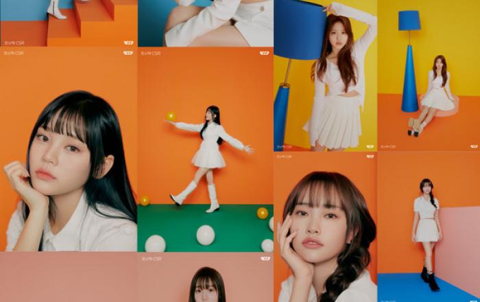 '29일 컴백' 첫사랑(CSR), 신보 'DELIGHT' 첫 개인 콘셉트 포토 공개 '당찬 에너지'