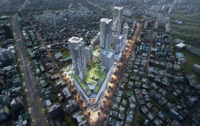 LH, 서울 최초 도심복합사업 선도지구 설계 당선작 공개