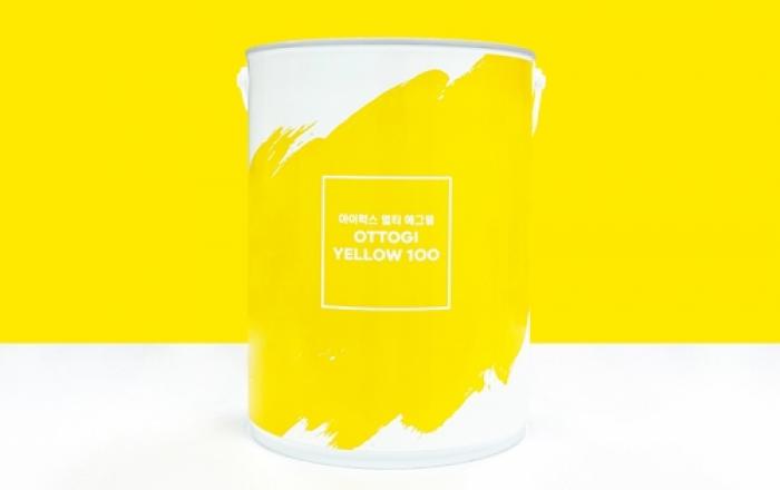 삼화페인트, 오뚜기 기업 컬러 '옐로우 100' 페인트 개발