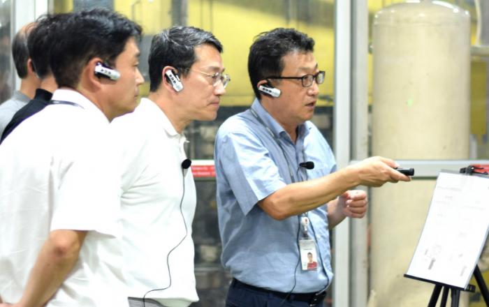 아시아 생산기지 찾은 LG전자 조주완 사장 “생산·품질 고도화해 글로벌 시장 지배력 강화할 것”