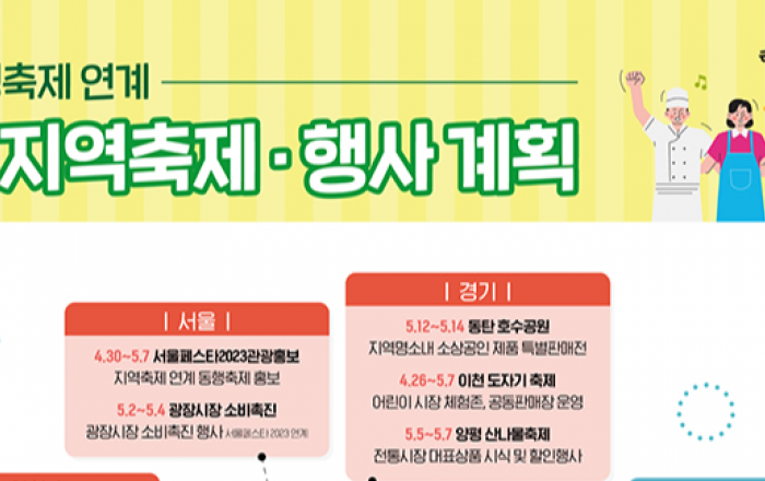 5월 ‘동행축제’, 30개 지역축제와 연계…대전서 개막식