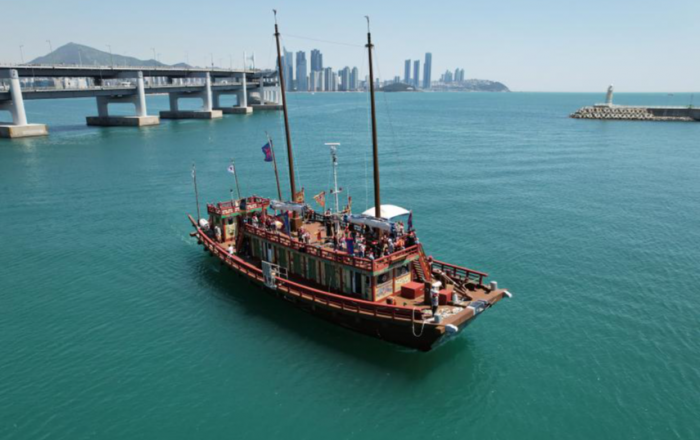 조선통신사선, 2023년 부산항에 입항하다