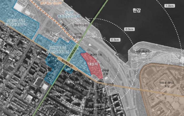 한강과 도심 활력 품은 명품 주거단지로…  당산동6가 104일대 재개발 신속통합기획 확정