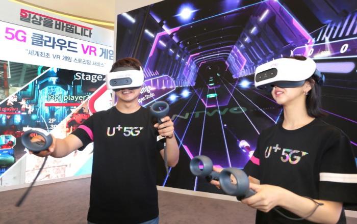 LG유플러스, 세계 최초 5G 클라우드 VR게임 선보인다