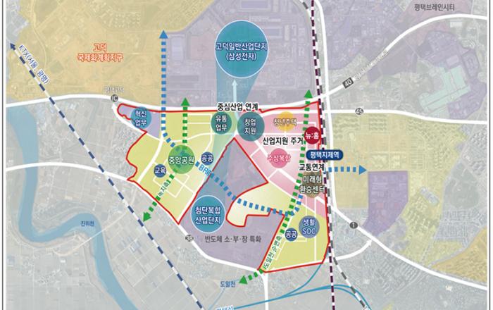 평택지제역 역세권에 3만 3000호…반도체 배후도시로 키운다