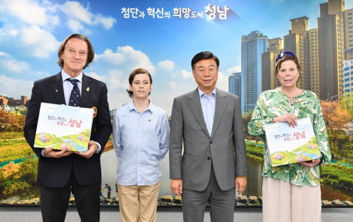 신상진 성남시장, 태권도 유네스코 등재 힘 보탠다