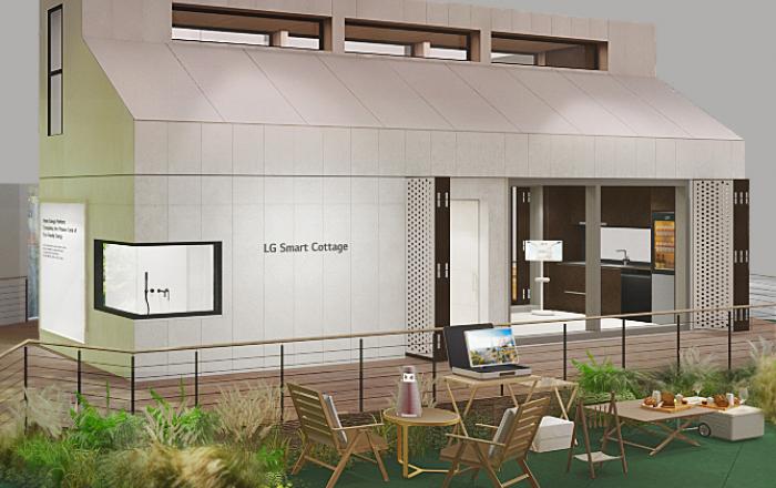 “에너지 기술 집약한 혁신적 주거생활 솔루션” LG전자, 유럽형 ‘LG 스마트코티지’ 선봬