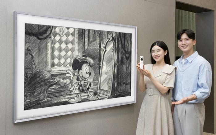 삼성전자, ‘더 프레임 디즈니 100주년 에디션’ 공개