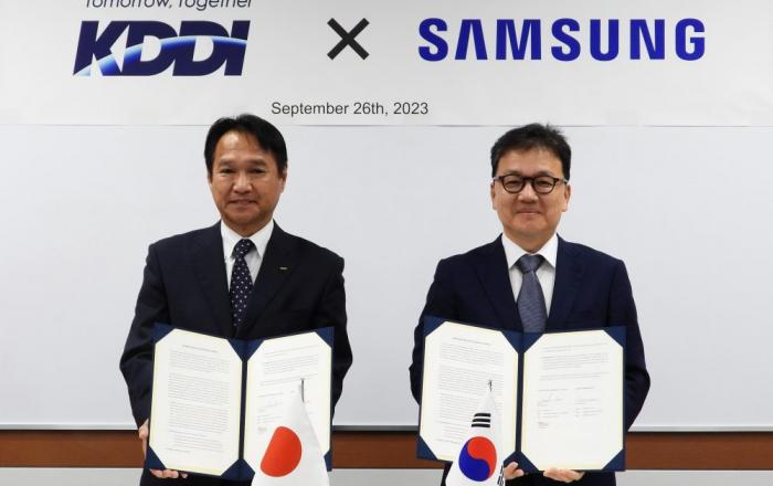 삼성전자, 일본 KDDI와 ‘5G 네트워크 슬라이싱 기술 협력’ MOU 체결