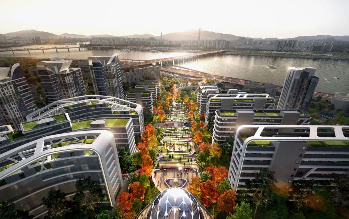 현대건설, 한남3구역 재정비 위해 세계적인 건축·설계기업 MVRDV와 협업한다