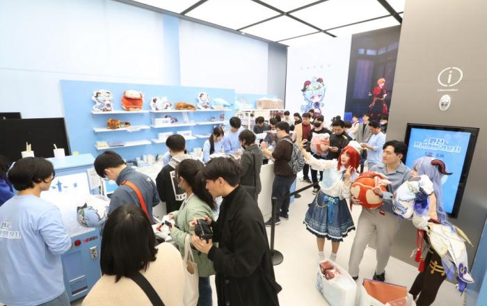 삼성 강남, ‘갤럭시로 즐기는 원신 프리미엄 라운지’ 운영