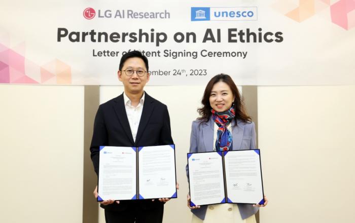 LG-유네스코(UNESCO), AI 윤리 실행 파트너십 체결