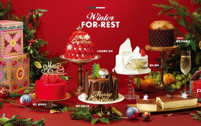 SPC 파스쿠찌, 크리스마스 시즌 케이크 5종 출시