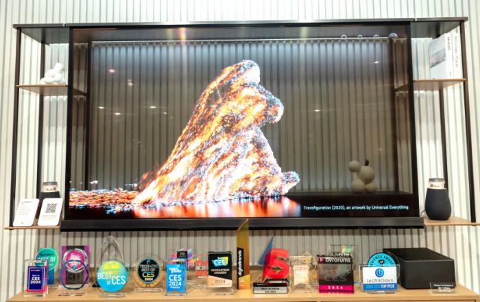 LG전자 “무선 투명 올레드 TV는 오직 LG전자만이 해낼 수 있는 기술”