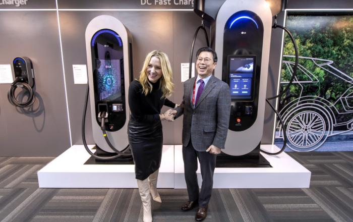 LG전자 美 전기차 충전기 생산 공장 본격 가동