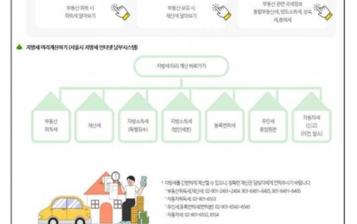 강북구, 부동산 세금정보 종합포털 서비스 제공