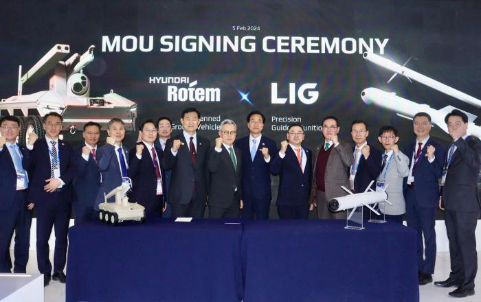 현대로템–LIG, 중동 방산수출 협력 MOU