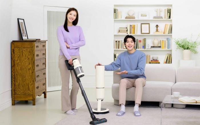 삼성전자, 최대 310W 흡입력 ‘비스포크 제트 AI’ 스틱 청소기 출시