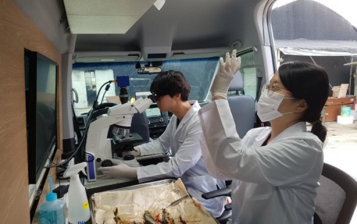 경기도, 양식장 기생충 검사 무료로 해드려요. 참여 양식어가 모집