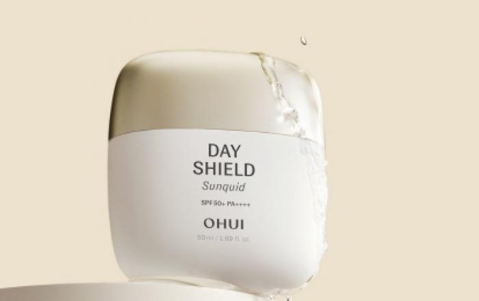 ”선케어에 ‘수분장벽’ 개선 효과” 오휘 데이쉴드 선퀴드 출시